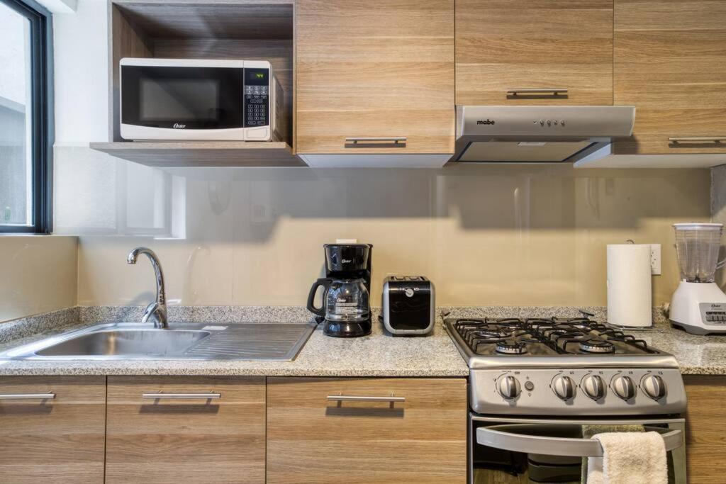 Mr W 2Br Cozy Apartment 103 Мехико Экстерьер фото